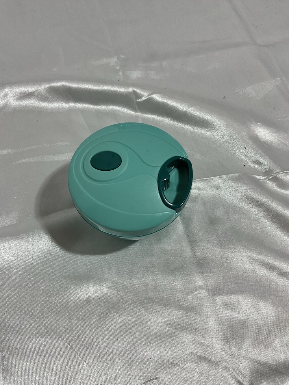 Airtight Salad Spinner with Teal Lid - Kitchen Food Prep Bowl